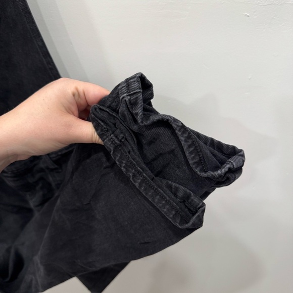 Old Navy Maternity Black Denim Overalls Size 0 Short - Picture 5 of 7